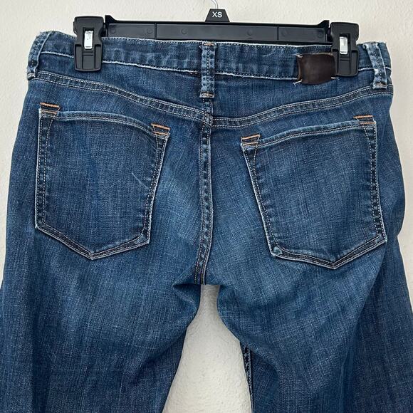Banana Republic low rise straight leg denim jeans classic y2K style normcore 27 - Picture 8 of 10